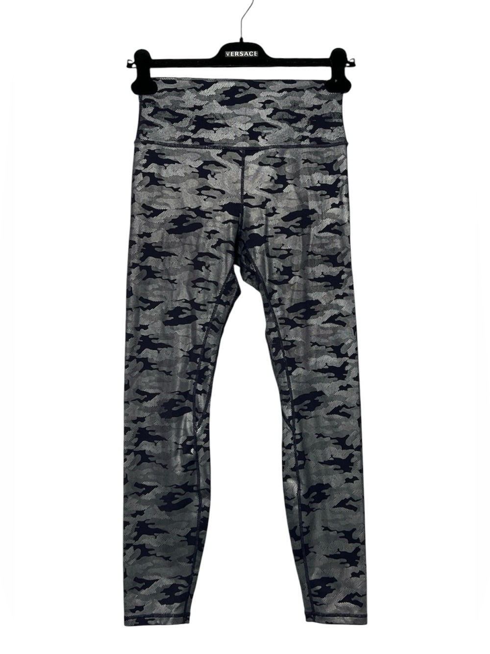 ZYIA Active Camo Supreme Hi-Rise in Metallic Navy Finish
